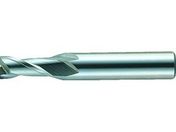 三菱K/2枚刃汎用 ハイススクエアエンドミルショット刃長(S)0.5mm/2SSD0050