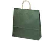 ササガワ/手提げ袋 エメラルド 320×110×320mm 50枚/50-5208