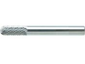 TRUSCO/超硬バー 先丸円筒型 Φ6×刃長16×軸6 シングルカット/TB2C060S