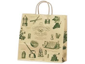 ササガワ/手提げ袋 シルバースミス 320×110×320mm 50枚