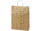 ササガワ/手提げ袋 ベアレッド 320×110×430mm 50枚