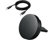 エレコム/ワイヤレス充電器 7.5W マグネット式 卓上 1.5m/W-MA03BK
