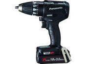 Panasonic/デュアル 18V3.0Ah 充電式ドリルドライバー 黒/EZ74A3PN2G-B