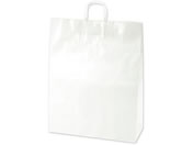 ササガワ/手提げ袋 白無地 420×160×535mm 10枚/50-6500