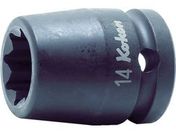 コーケン/12.7mm差込 インパクト2重4角ソケット 18mm/14415M-18