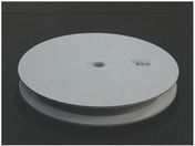 ユタカメイク/ベルト ナイロン平ベルトドラム巻 グレー 1.5t×25mm×25m