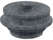 EBM/長水 遠赤 石焼釜 石蓋付 補強リング無 20cm