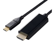 �G���R��/USB-C HDMI �ϊ��P�[�u�� 1m �u���b�N/DH-CHDMI10BK