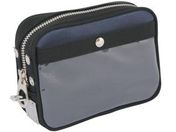 SANEI/帆布メール用ポーチ(SS)馬蹄錠金具付 紺/PSS-U-03