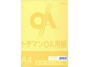 SAKAEテクニカルペーパー/厚口カラーPPC A4 イエロー 100枚×5冊