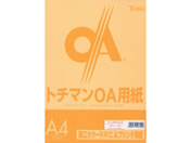 SAKAEテクニカルペーパー/厚口カラーPPC A4 オレンジ 100枚×5冊
