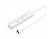 ヤザワ/節電タップ ホワイト 4個口 3m/H8S443WH