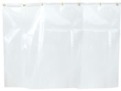 タカ印 飛沫防止ビニールカーテン ハトメ付 幅1370×長さ1000mm
