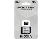 キオクシア microSDメモリカード EXCERIABASIC32GB KCA-MC032GS