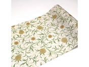 J/mt CASA FLEECE Morris&Co. Scroll and Flower