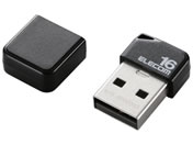 エレコム/USBメモリ 小型 16GB キャップ付/MF-SU2B16GBK