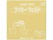 銀鳥/フェルト No331 クリーム (10枚入り)/177-082