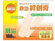 大木/オレンジケア 救急絆創膏 Mサイズ 100枚