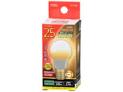 オーム電機 LED電球 25形相当 電球色 LDA2L-G-E17 IH92