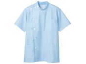 住商モンブラン/メンズ半袖ケーシー サックス L/52-604