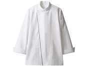住商モンブラン/長袖コックコート 白×黒 SS/6-1051