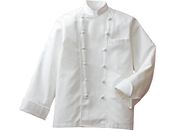 住商モンブラン/長袖コックコート 白 L/6-701