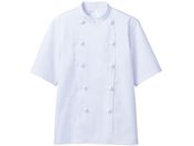 住商モンブラン/半袖コックコート 白 S/6-722