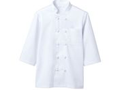 住商モンブラン/7分袖コックコート 白 3L/6-931