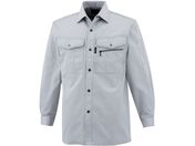 CUC/長袖シャツ シルバー LL/2401-26-LL