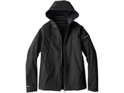 ビッグボーン/ソフトシェルフーディージャケット ブラック 4L/EBA927-70