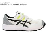 ASICS/ウィンジョブCP215 ホワイト×ブラック 23.5CM
