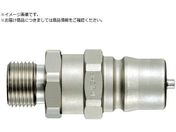 日東/HSPカプラ おねじタイプ/平行ねじ・めすシート 相手側取付サイズG1/4 08386 2HP-GS STEEL NBR