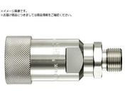 日東/HSPカプラ おねじタイプ/平行ねじ・めすシート 相手側取付サイズG1/4 08382 2HS-GS STEEL NBR