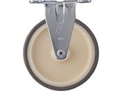 ハンマー/固定式ウレタン車輪 ナイロンホイール・ローラーベアリング 125mm 420ER-UB125