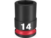 milwaukee/SHOCKWAVE IMPACT DUTY インパクトソケット 3/8インチ 9.5mm 角 14mm 49-66-6138