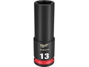 milwaukee/SHOCKWAVE IMPACT DUTY ディープインパクトソケット 3/8インチ 9.5mm 角 13mm 49-66-6155