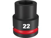 milwaukee/SHOCKWAVE IMPACT DUTY インパクトソケット 3/4インチ 19mm 角 22mm 49-66-6360
