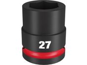 milwaukee/SHOCKWAVE IMPACT DUTY インパクトソケット 3/4インチ 19mm 角 27mm 49-66-6365