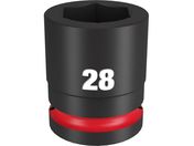 milwaukee/SHOCKWAVE IMPACT DUTY インパクトソケット 3/4インチ 19mm 角 28mm 49-66-6366