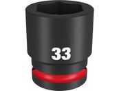 milwaukee/SHOCKWAVE IMPACT DUTY インパクトソケット 3/4インチ 19mm 角 33mm 49-66-6371