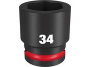 milwaukee/SHOCKWAVE IMPACT DUTY インパクトソケット 3/4インチ 19mm 角 34mm 49-66-6372