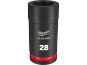 milwaukee/SHOCKWAVE IMPACT DUTY ディープインパクトソケット 3/4インチ 19mm 角 28mm 49-66-6403