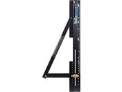 シンワ/丸ノコガイド定規 たためるエルアングルNext60cm