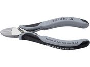 KNIPEX/精密用ニッパー 静電気対策タイプ 130mm7702-130ESD