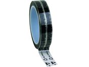 DESCO/静電気防止テープ マーク付き 24mmX65.8m 巻芯径76mm 79211