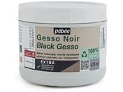 Pebeo/スチューディオ グリーン アクリリック ブラックジェッソ 475ml 818625