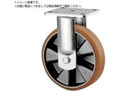 テンテキャスター/重荷重用高性能旋回キャスター DELTA ウレタン車輪 φ160 固定式 JIS規格品 固定式9688ITP160P60 CONVEX
