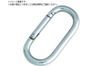 水本/ステンレス プチカラビナ スタンダード型 線径4mm 長さ38mmB-1256