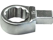 TRUSCO/ボックスヘッド 二面寸法19mm 取付サイズ9X12mmBE19-912