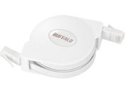 BUFFALO/c̐܂ȂCat6 LANP[u 掮 2.5m zCg BL6TM25WH